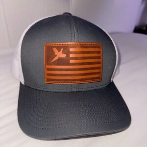 Barely worn pheasant American flag hat